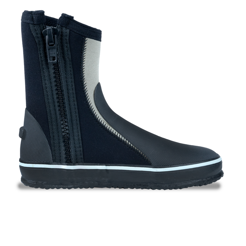 IST 5mm Titanium / Spandex Lined Diving Boots with Vulcanized Rubber Sole