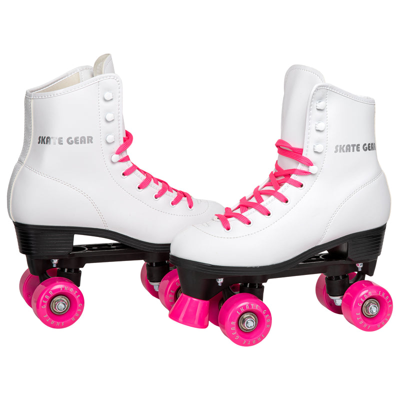 Skate Gear Soft Classic Faux Leather Roller Skates
