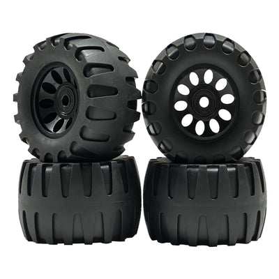 112mmx62mm TPR WHEEL W/BEARING 4PCS/SET