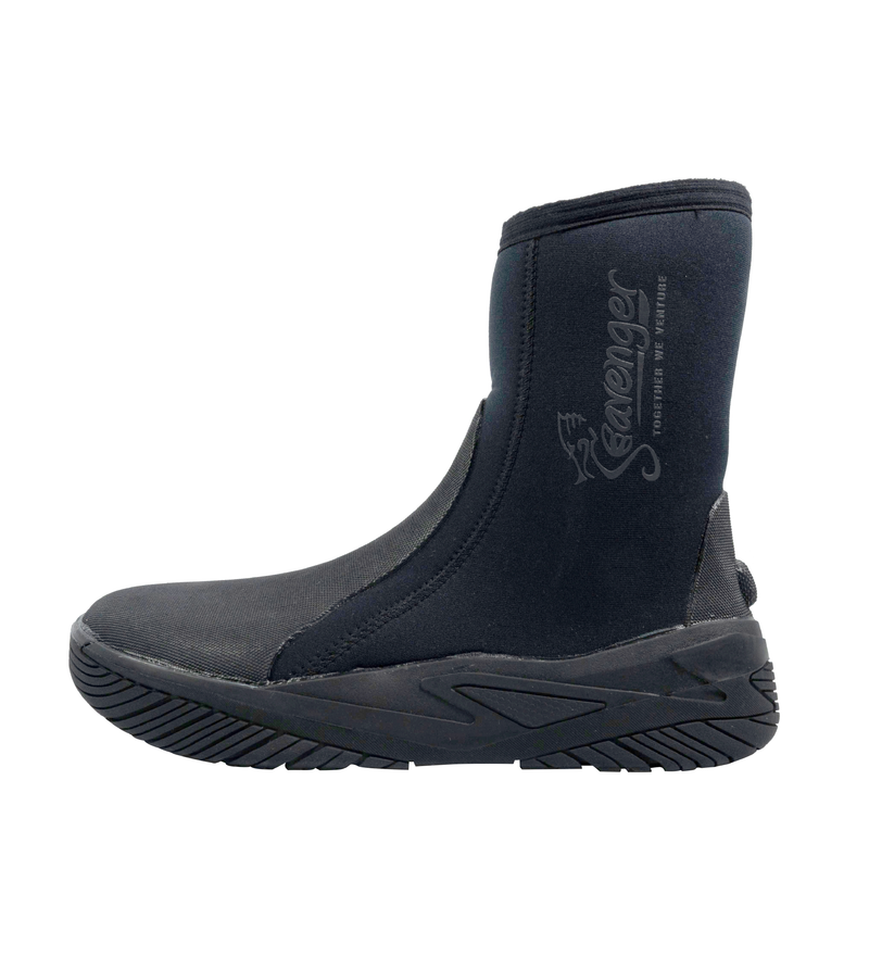 Seavenger Cayman High Top Water Bootie - Black