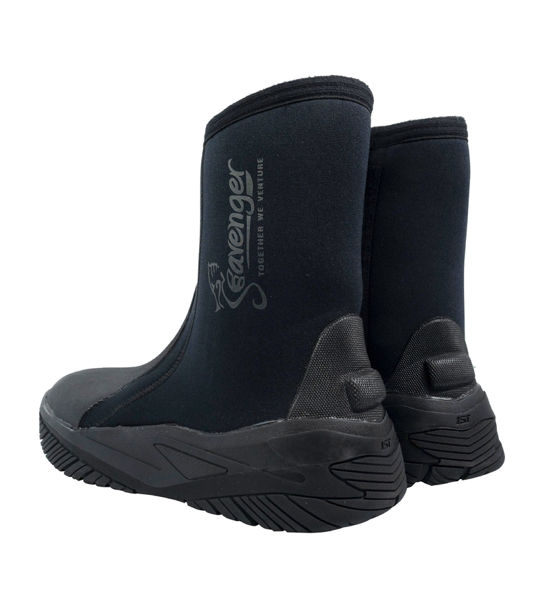 Seavenger Cayman High Top Water Bootie - Black