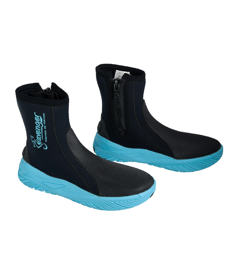Seavenger Cayman High Top Water Bootie - Blue