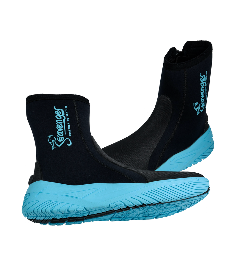 Seavenger Cayman High Top Water Bootie - Blue