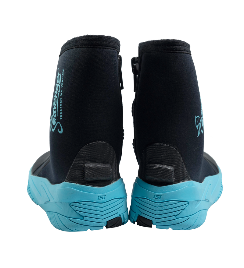 Seavenger Cayman High Top Water Bootie - Blue