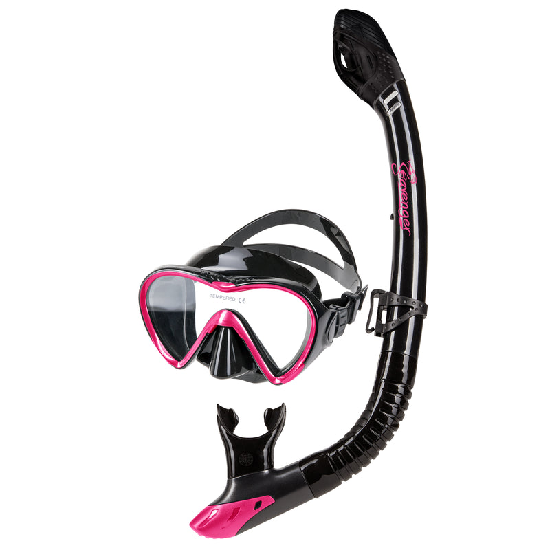 Seavenger Aviator Mask and Snorkel Set