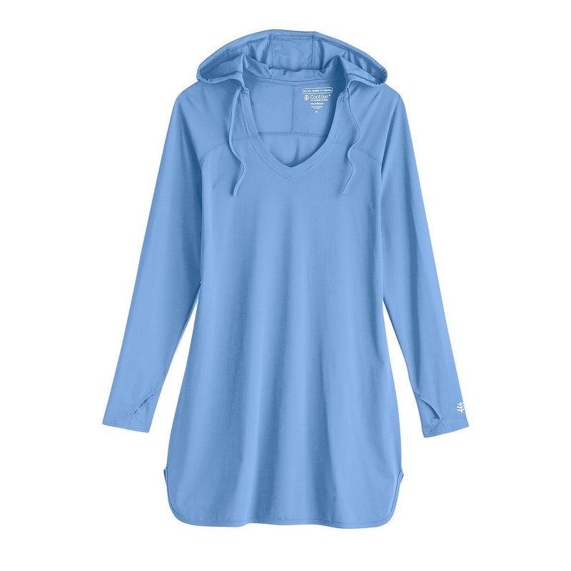 Coolibar Women’s Hooded Beach Cover-Up Dress