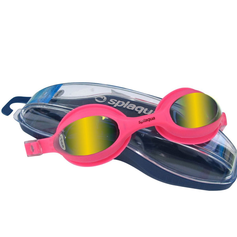 Splaqua Metallized Lens Optical Correction Swim Goggles