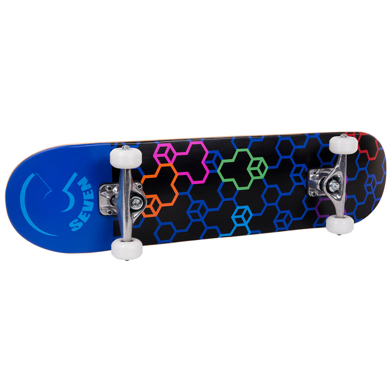 Complete 8.0 Inch Cal 7 skateboard with cubic graphics