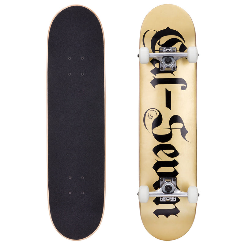 Cal 7 Complete Skateboard | 7.5 Oakland Gold