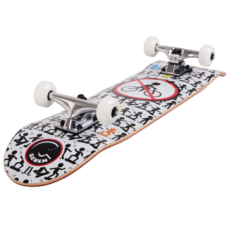Cal 7 Complete Skateboard | 7.5 No Bikes