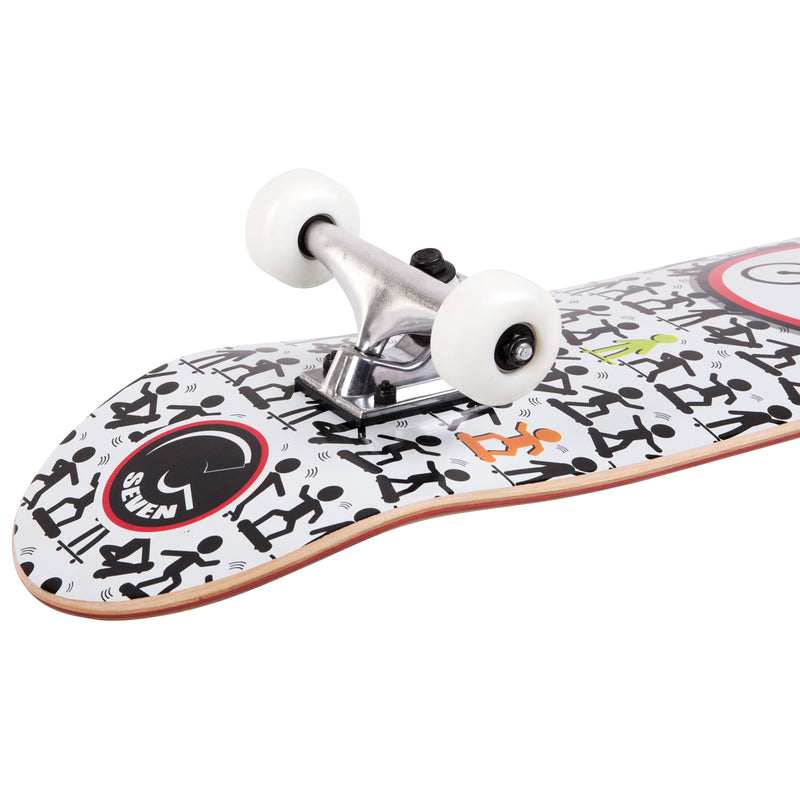 Cal 7 Complete Skateboard | 7.5 No Bikes