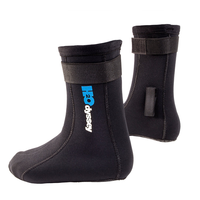 H2Odyssey 3mm Neoprene Sock with Extra High Ankle & Traction Sole