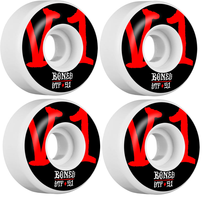 Bones STF Annuals Skateboard Wheels | 51mm 103A