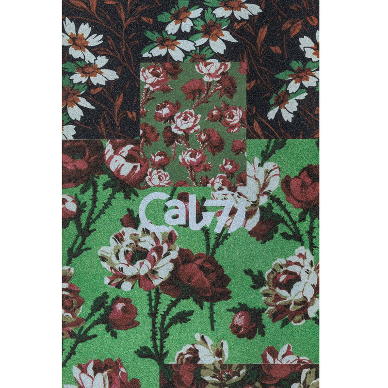 Cal 7 skateboard griptape with patch flowers design