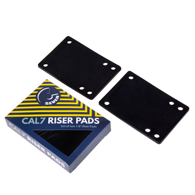 Cal 7 Truck 1/8" Skateboard Riser Pads- Black, Blue, Green, Pink, Red, Yellow