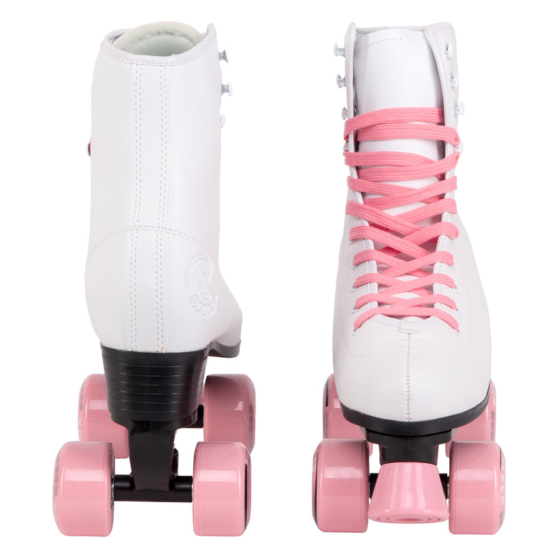 c7skates candy pink quad roller skates for outdoor use
