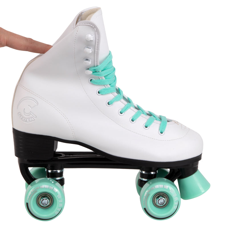 C7 Retro Quad Roller Skates - Youth Sizes  (95A wheels)