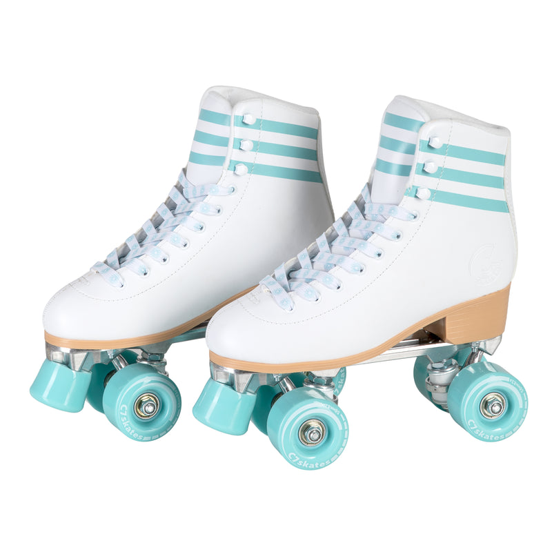Blue Daisy Quad Skates