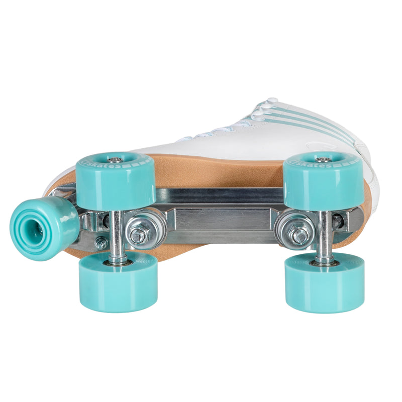 Blue Daisy Quad Skates
