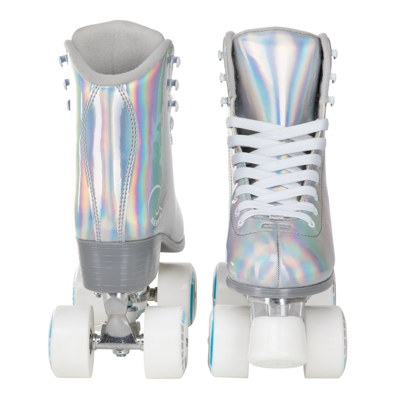 C7skates Donna Roller Skates in Holographic Silver