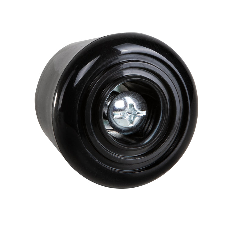 Black C7skates roller skate stoppers made from durable polyurethane PU82A dimensions are 47 by 35 mm
