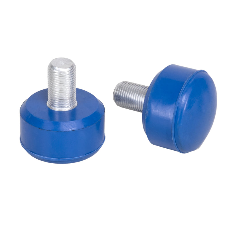 Dark Blue Adjustable C7 roller skate stoppers as seen on Midsummer’s Eve: 47x35 mm size and made from rubber.
