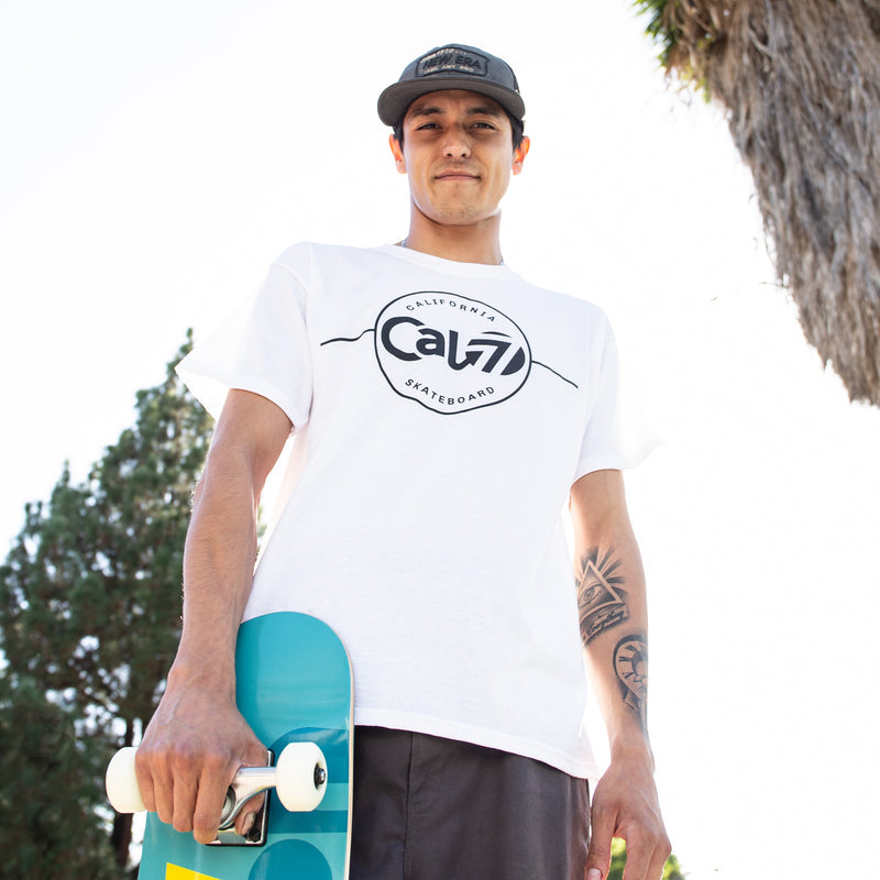 Short-Sleeve Acid Tee | White