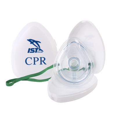 IST CPR Emergency Resuscitation Mask with Oxygen Inlet