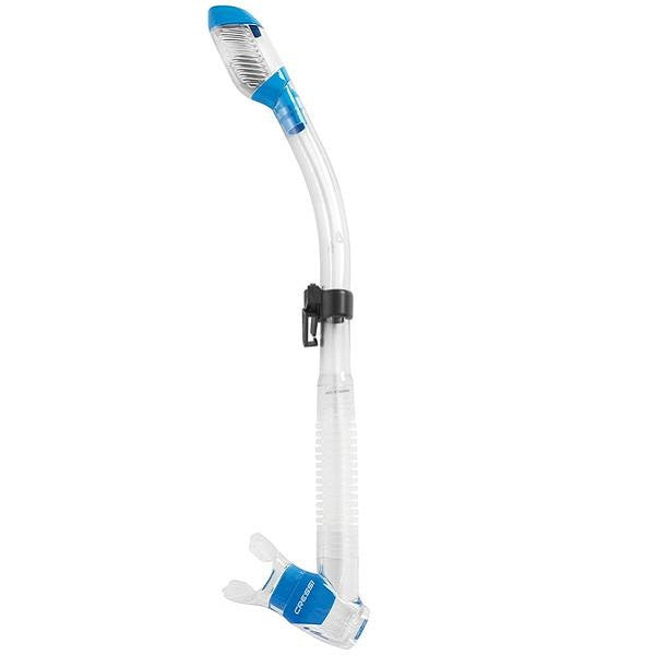 Cressi Supernova Dry Top Snorkel with Float Valve and Purge