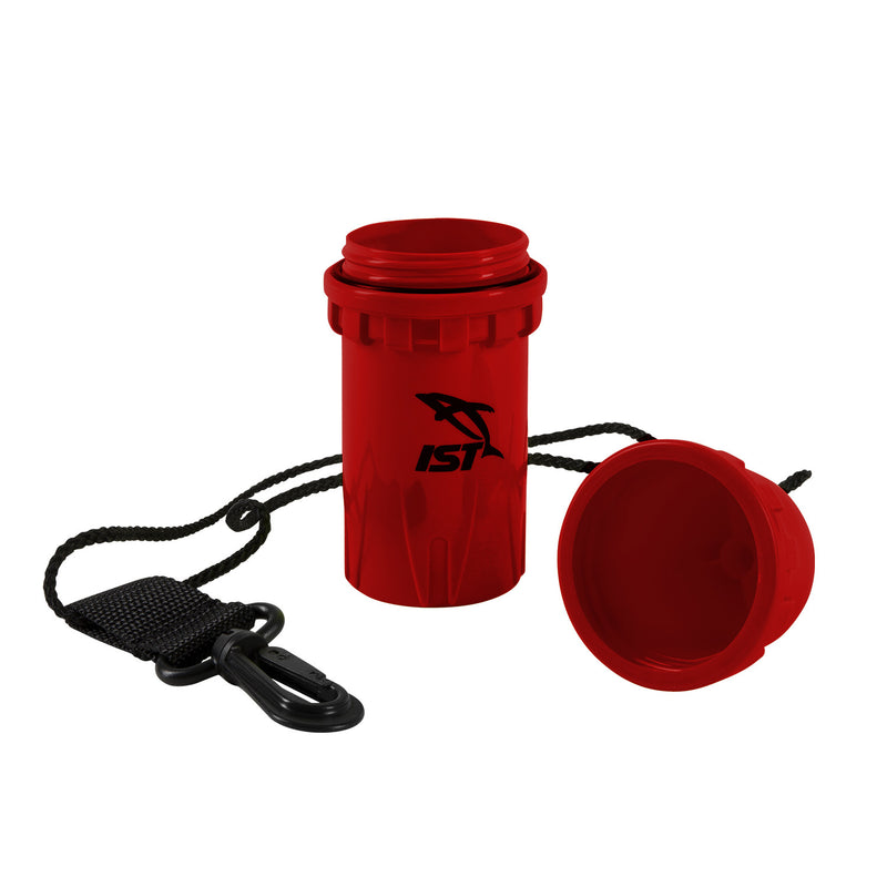 IST High Impact Dry Canister with Hang Cord and Clip