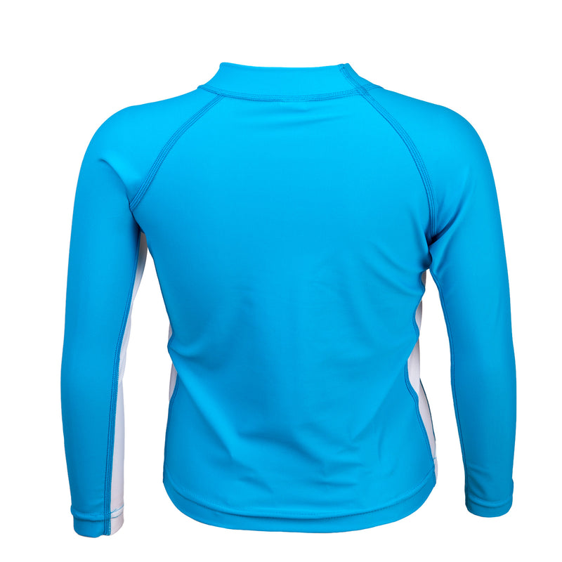 IST Kids Spandex Rash Guard, Long Sleeve Swim Shirt, Sun Protection Swimwear for Girls & Boys
