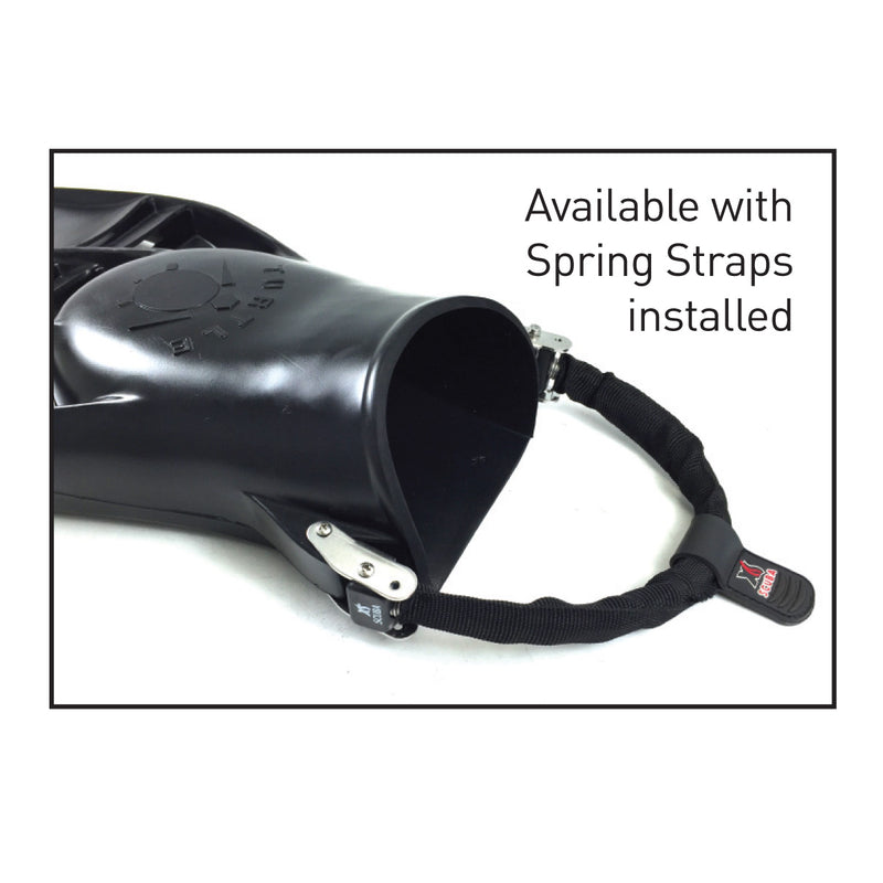 XS SCUBA Turtle Classic Wide Short Blade Rubber Speed Dive Fins