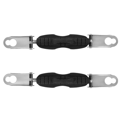 IST FS12 Dive Fin Spring Straps with Stainless Slip On Buckles - Pair