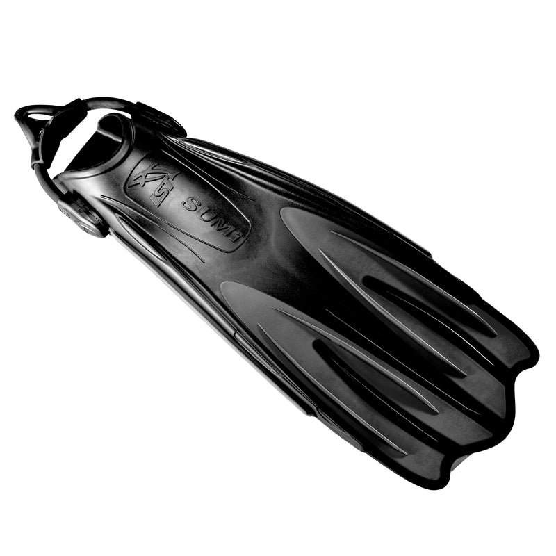 bungee spring fin strap system