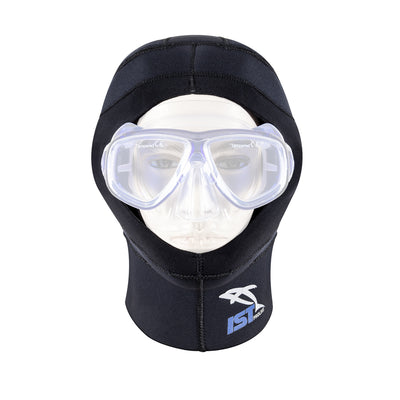 IST HD-6 Dual Layer 5mm Neoprene Dive Hood, For Use with ProEar Mask