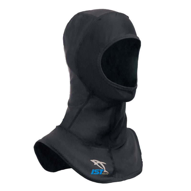 IST Spandex Diving Hood, Wetsuit Cap Head Cover with Bib & Anti Chafe Seams for Scuba Divers