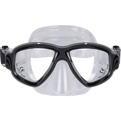 IST Synthesis 2 Window Aluminum Frame Scuba Dive Snorkeling Mask