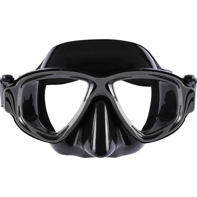 IST Synthesis 2 Window Aluminum Frame Scuba Dive Snorkeling Mask