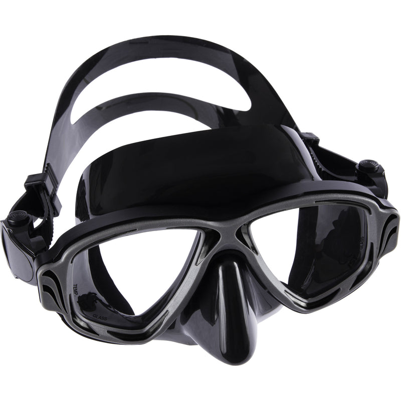 IST Synthesis 2 Window Aluminum Frame Scuba Dive Snorkeling Mask