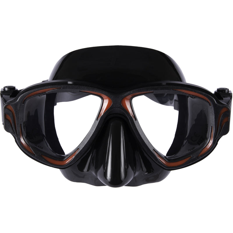 IST Synthesis 2 Window Aluminum Frame Scuba Dive Snorkeling Mask