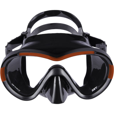 IST Syklops Single-Lens Aluminum Frame Diving/Snorkeling Mask