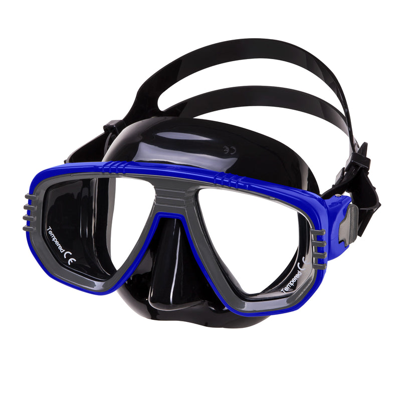 IST Corona Twin Lens Scuba Diving Snorkeling Mask with RX Lens Option