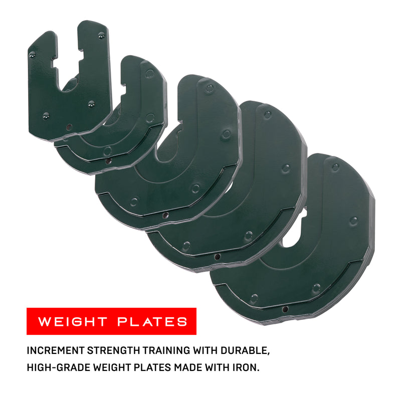 NonZero Gravity PowerDyne 55lbs Adjustable Dumbbell in a vibrant aspen green color scheme.