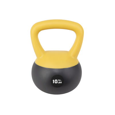 NonZero Gravity Iron Sand Shock-Proof Kettlebell Weight with soft base, sturdy two-hand grip & iron sand filling for workouts