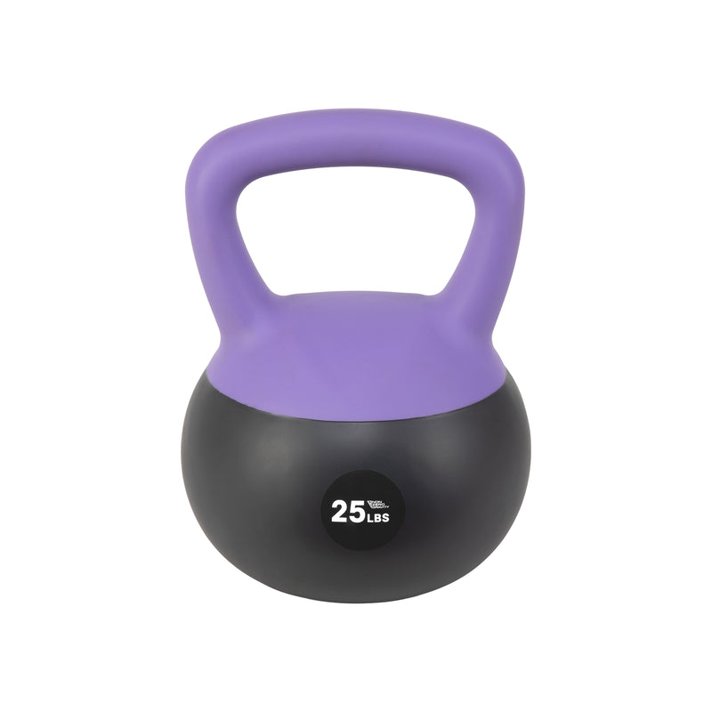 NonZero Gravity Iron Sand Shock-Proof Kettlebell Weight with soft base, sturdy two-hand grip & iron sand filling for workouts 