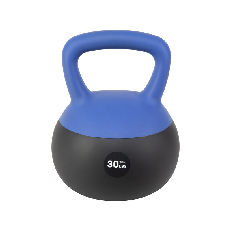 NonZero Gravity Iron Sand Shock-Proof Kettlebell Weight with soft base, sturdy two-hand grip & iron sand filling for workouts