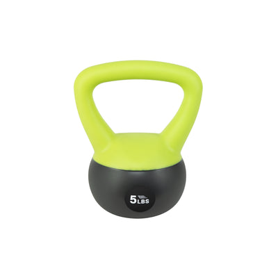 NonZero Gravity Iron Sand Shock-Proof Kettlebell Weight with soft base, sturdy two-hand grip & iron sand filling for workouts