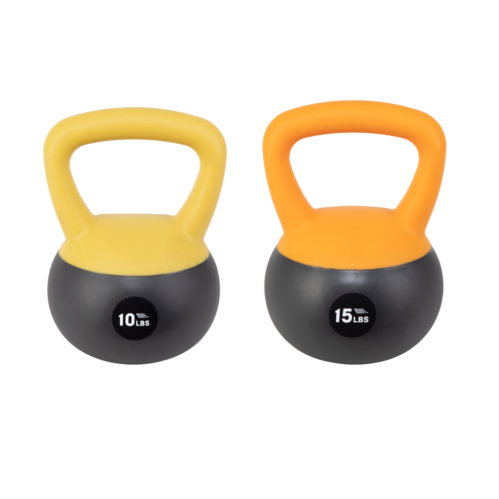 NonZero Gravity Iron Sand Soft Kettlebell 10lb & 15lb Set