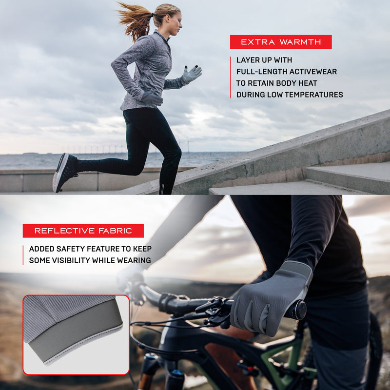 NonZero Gravity Tech-Touch Antimicrobial Germ-Proof Odor-Proof Weightlifting Padded Full Finger Workout Gloves