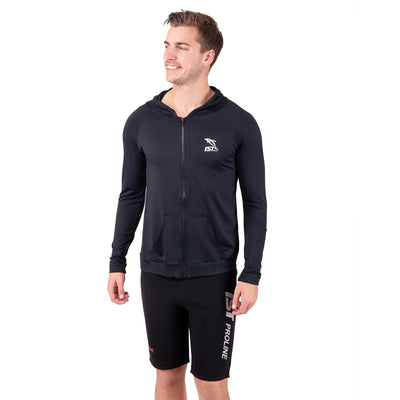 IST Men's UV Rash Guard Hooded Jacket